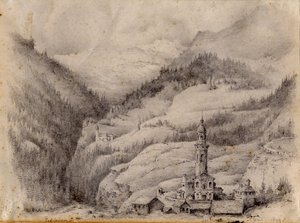 Tiefencastel, Suiza de Edward Adrian Wilson