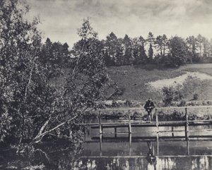Tumbling Bay, en un portador de la prueba por debajo de Fullerton (foto b/n) de Edward Alfred Barton