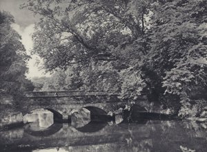 Puente Wilton (foto b/n) de Edward Alfred Barton