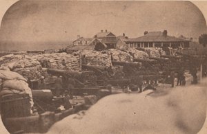 La Evacuación de Fort Sumter, Abril 1861 de Edward Anthony