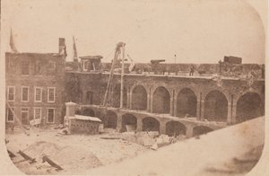 La evacuación de Fort Sumter, abril de 1861 de Edward Anthony