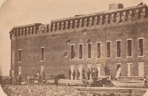 La evacuación de Fort Sumter, abril 1861