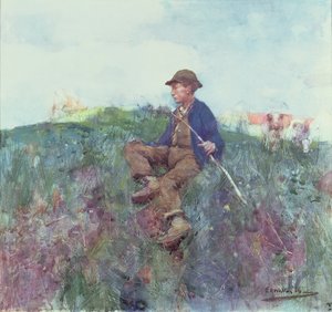 El pastor, 1886 de Edward Arthur Walton