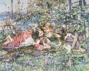 Un idilio de verano de Edward Atkinson Hornel