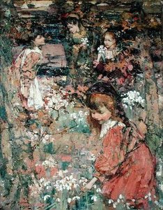 El despertar de la primavera de Edward Atkinson Hornel
