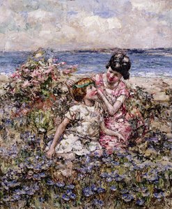 La reina de mayo de Edward Atkinson Hornel
