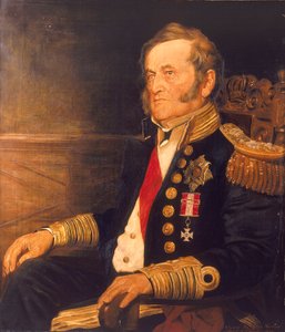 Sir Fairfax Moresby, Almirante de la Flota (1786-1877) de Edward Augustus Gifford