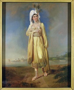 Princesa Caraboo de Javasu (Mary Baker) de Edward Bird