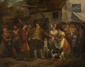 La Puerta de la Taberna de Edward Bird