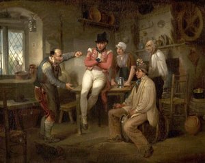 El recluta, 1806 de Edward Bird