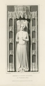 Efigie de la Reina Felipa de Edward Blore