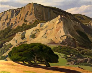 Robles y rocas--San Luis Obispo, 1930