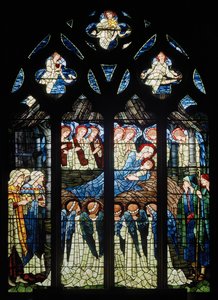La Natividad de Edward Burne Jones