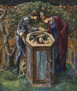 La cabeza funesta, c.1876 de Edward Burne Jones