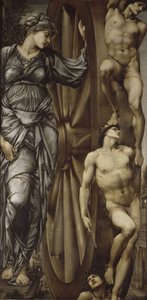 La Rueda de la Fortuna de Edward Burne Jones