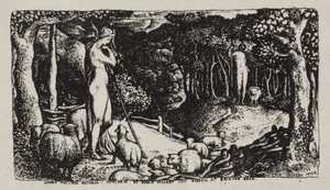 Vida pastoral ideal, 1829 de Edward Calvert