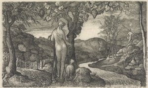 La Novia, 1828 de Edward Calvert