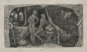 El Idilio de la Cámara, 1829 de Edward Calvert