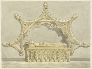 Tumba del Abad Knowles en la Catedral de Bristol de Edward Cashin