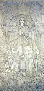 Amor que mueve el sol de Edward Coley Burne Jones