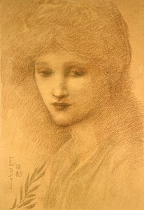 Retrato de Laura Littleton de Edward Coley Burne Jones