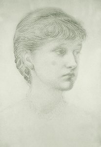 Retrato de Madeleine Wyndham de Edward Coley Burne Jones