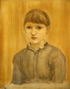 Retrato de la hija del artista Margaret de Edward Coley Burne Jones