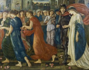 San Jorge y el dragón: No. 7 El regreso de Edward Burne Jones