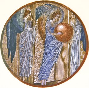El libro de las flores: IX. Puerta dorada de Edward Coley Burne Jones
