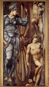 La rueda de la fortuna de Edward Burne Jones