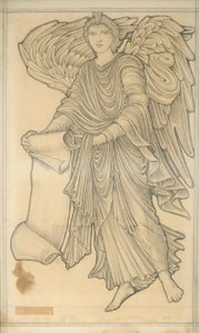 Ángel con Pergamino - figura número diez, 1880