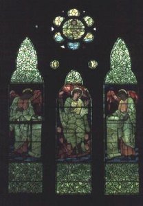 La ascensión de Cristo de Edward Burne Jones