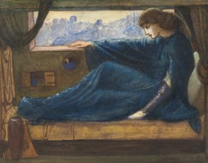 Dorigen de Bretaña de Edward Burne Jones