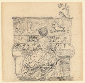 Georgiana Burne-Jones al piano