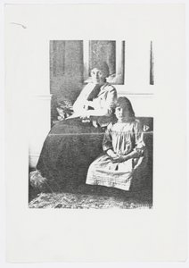 Carta a la nieta del artista Angela Thirkell de Edward Burne Jones