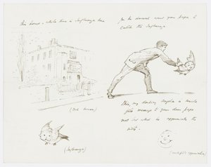 Carta a la nieta del artista Angela Thirkell