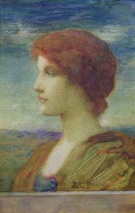 Retrato de Sarah Bernhardt (1844-1923) de Edward Burne Jones