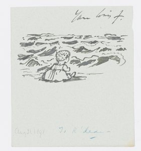 A la orilla del mar, Carta a la nieta del artista, Angela Thirkell, 31 de agosto