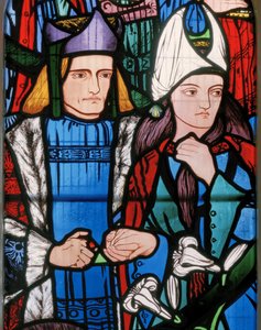 Salomón y la Reina de Saba de Edward Burne Jones