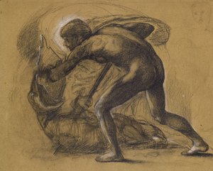 San Jorge y el Dragón de Edward Burne Jones