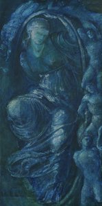 Estudio para la rueda de la fortuna de Edward Burne Jones
