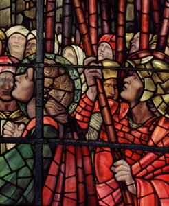 La Ventana de la Crucifixión (detalle) de Edward Burne Jones