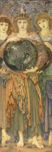 Los días de la creación: El tercer día, 1870-76 de Edward Burne Jones