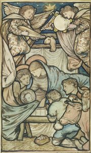 La Natividad de Edward Burne Jones