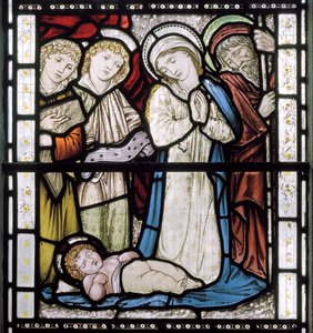 La Natividad de Edward Burne Jones