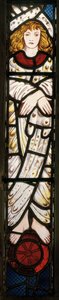 La Nueva Jerusalén, Ángel (detalle) de Edward Burne Jones