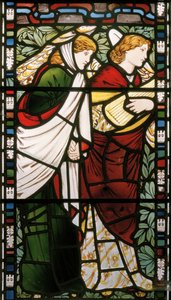 La Nueva Jerusalén (detalle) de Edward Burne Jones