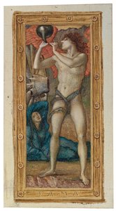 El triunfo del amor de Edward Burne Jones