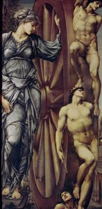 La Rueda de la Fortuna de Edward Burne Jones