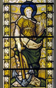 Forest Green, Holy Trinity, Burlison & Grylls, después de Edward Burne-Jones, Esperanza, 1896 de Edward Coley after Burne Jones